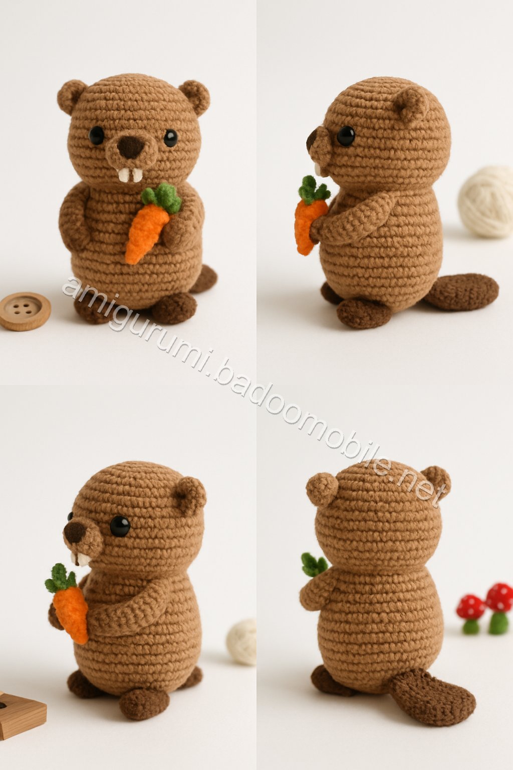 Amigurumi Beaver Free Pattern