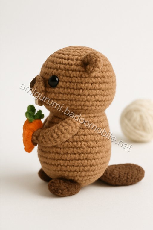 Amigurumi Beaver Free Pattern