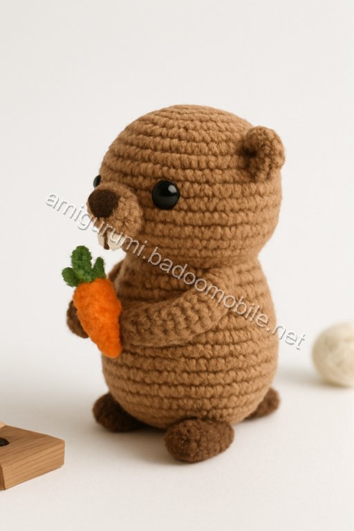 Amigurumi Beaver Free Pattern