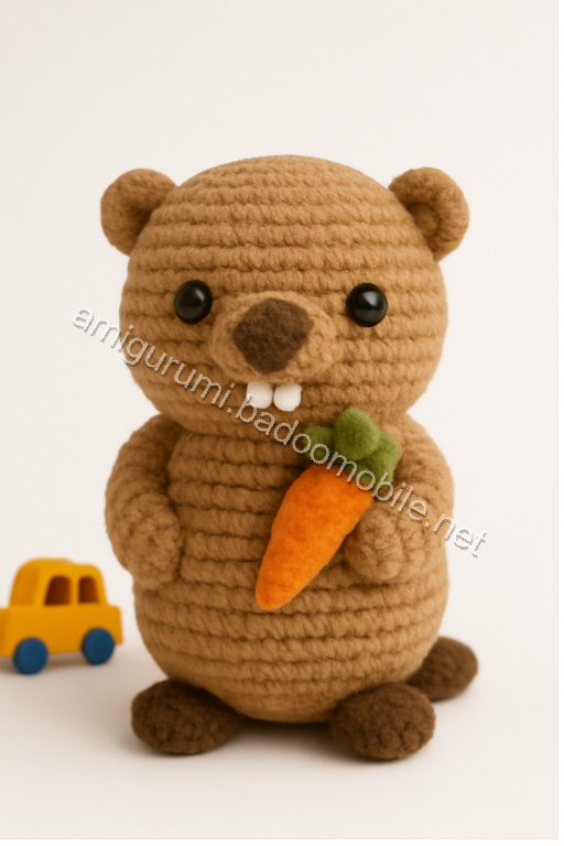 Amigurumi Beaver Free Pattern