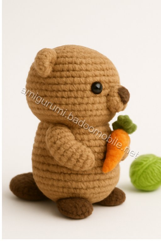 Amigurumi Beaver Free Pattern