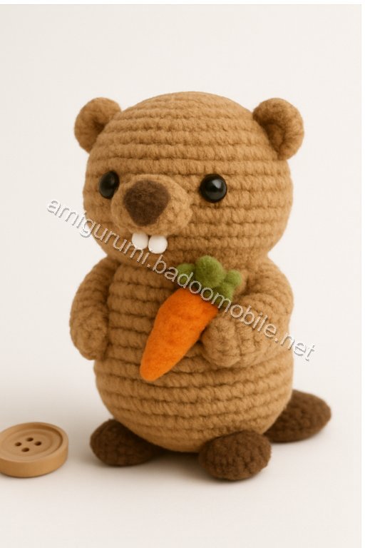 Amigurumi Beaver Free Pattern