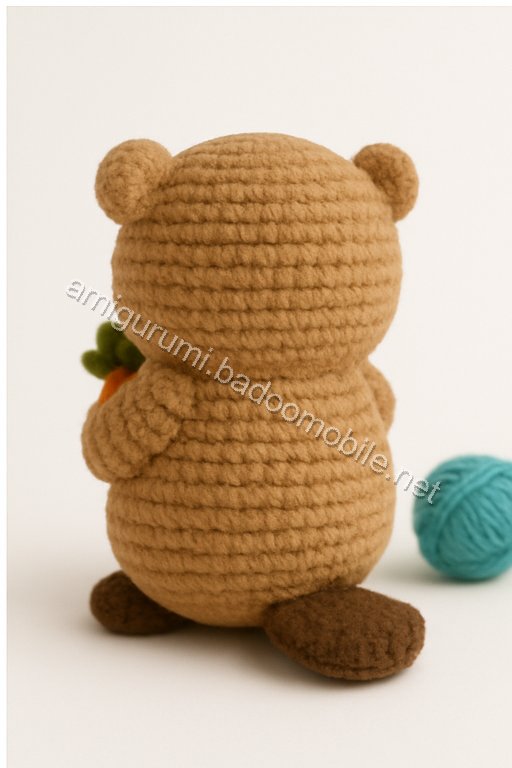 Amigurumi Beaver Free Pattern