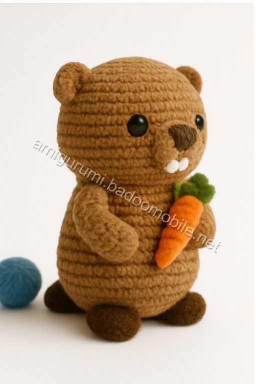 Amigurumi Beaver Free Pattern