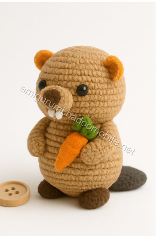 Amigurumi Beaver Free Pattern