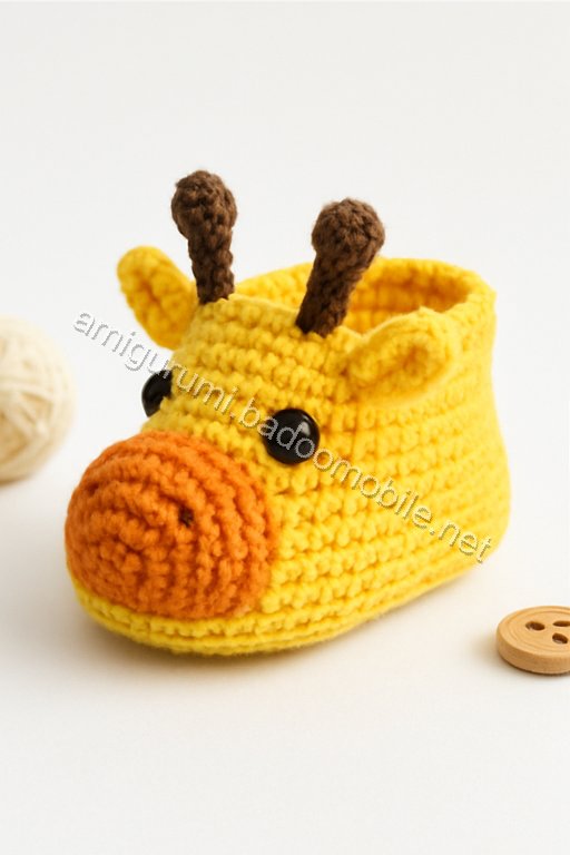 Amigurumi Baby Booties Free Pattern