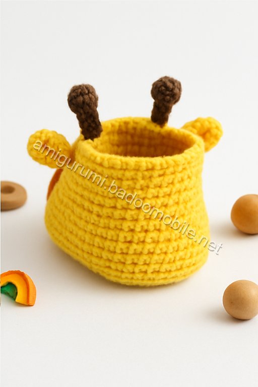 Amigurumi Baby Booties Free Pattern