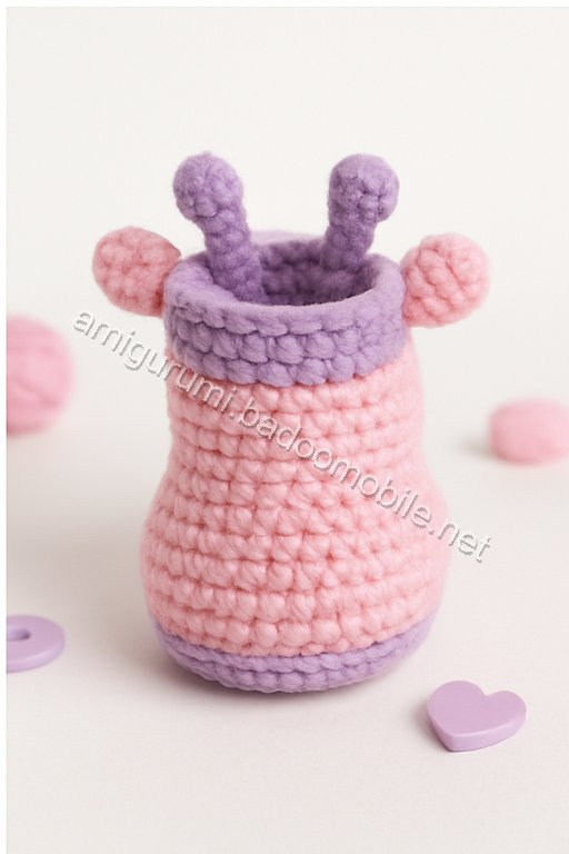 Amigurumi Baby Booties Free Pattern
