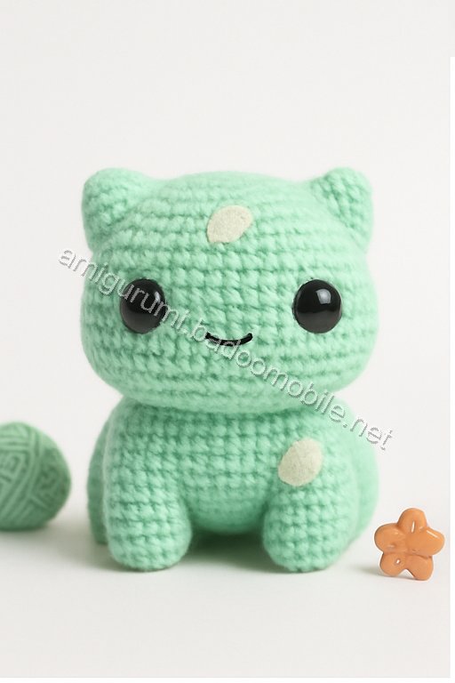 Amigurumi Bulbasaur Free Pattern