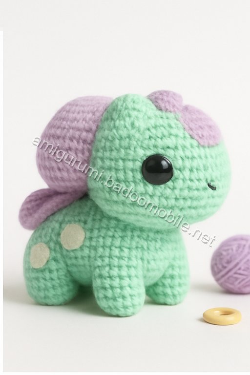 Amigurumi Bulbasaur Free Pattern