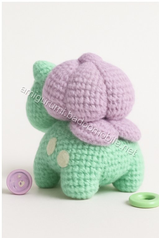 Amigurumi Bulbasaur Free Pattern