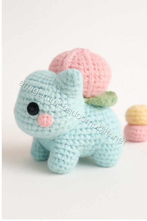 Amigurumi Bulbasaur Free Pattern