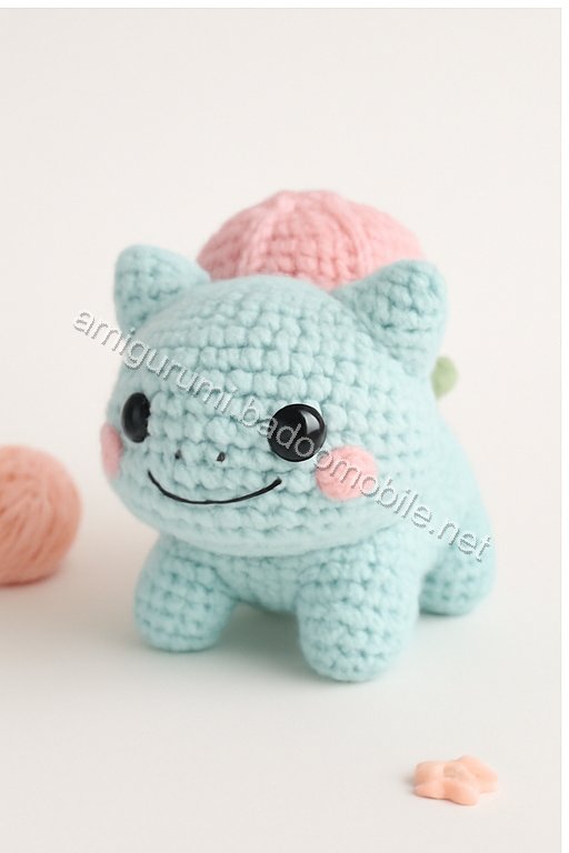 Amigurumi Bulbasaur Free Pattern