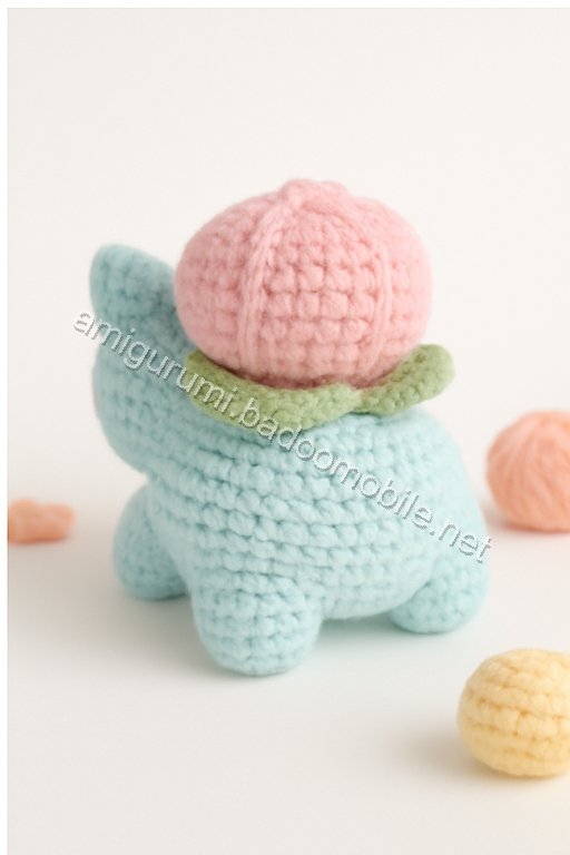 Amigurumi Bulbasaur Free Pattern