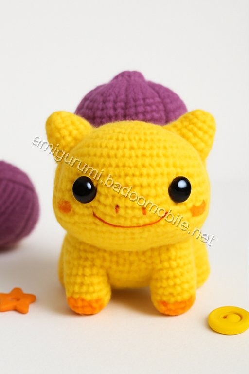 Amigurumi Bulbasaur Free Pattern