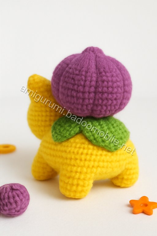 Amigurumi Bulbasaur Free Pattern