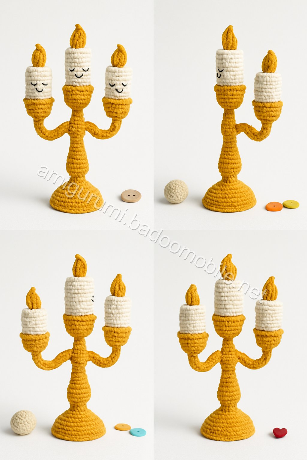 Amigurumi Candelabra Free Pattern