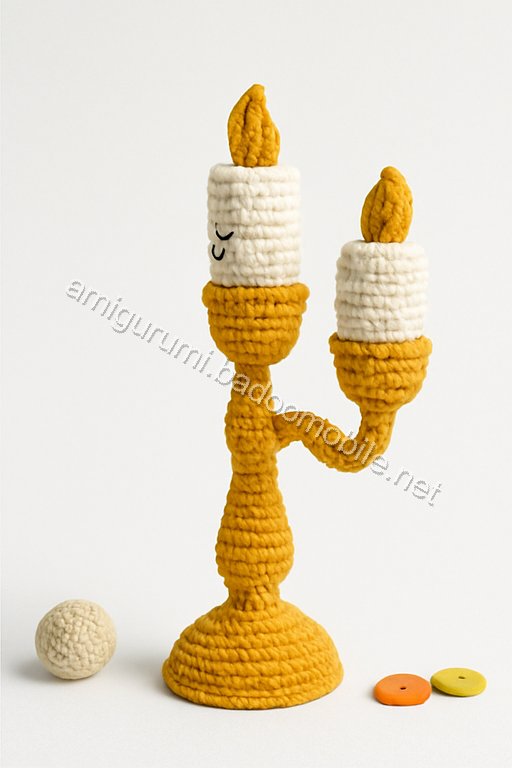 Amigurumi Candelabra Free Pattern