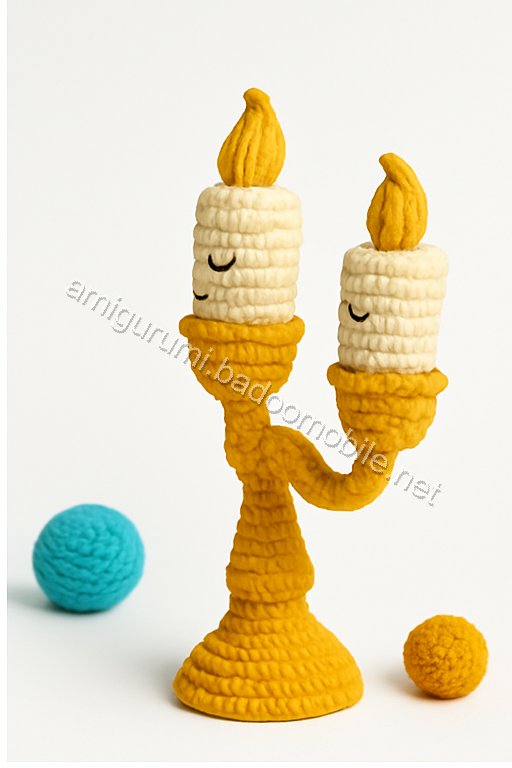 Amigurumi Candelabra Free Pattern
