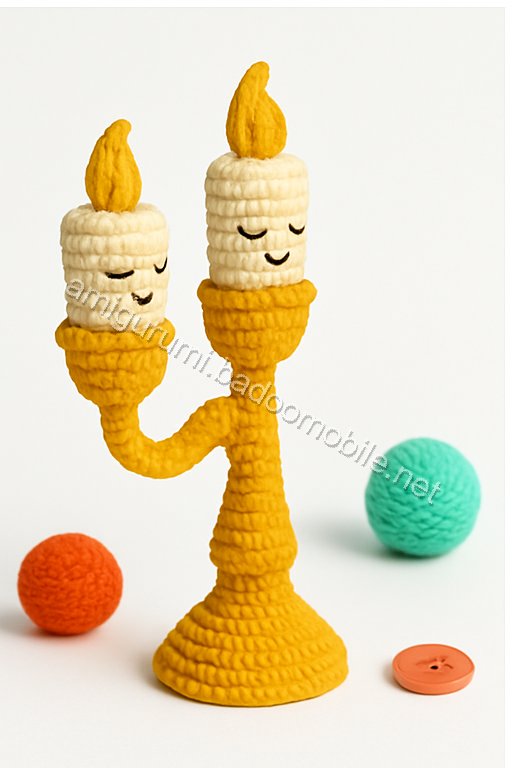 Amigurumi Candelabra Free Pattern