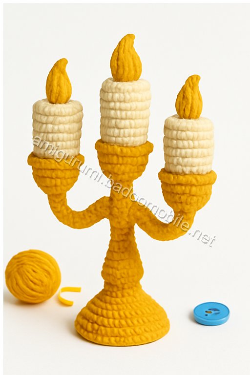 Amigurumi Candelabra Free Pattern