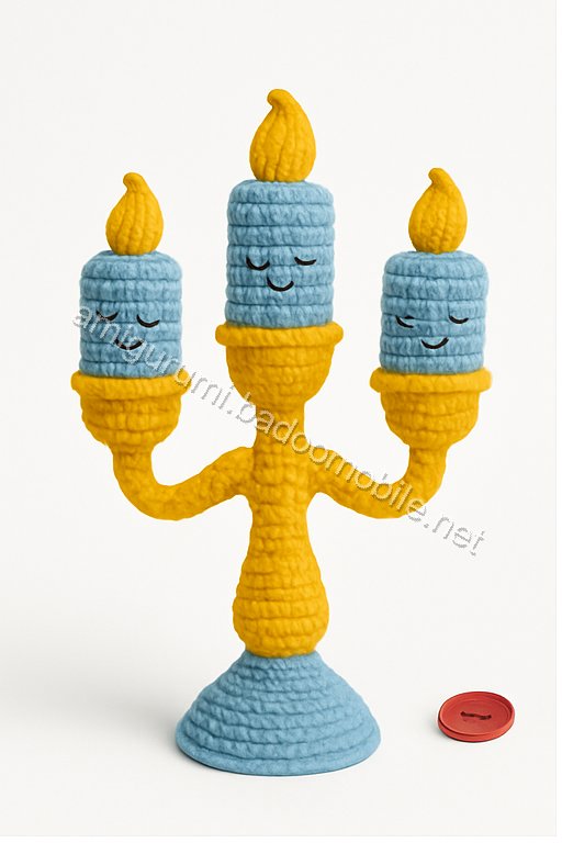Amigurumi Candelabra Free Pattern
