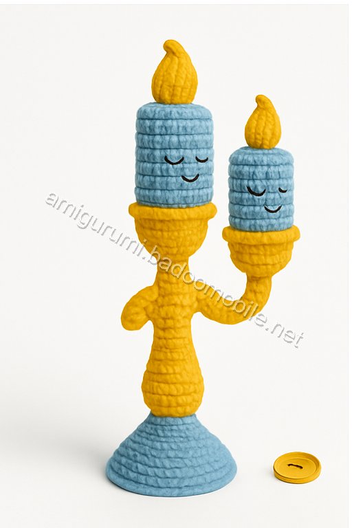 Amigurumi Candelabra Free Pattern