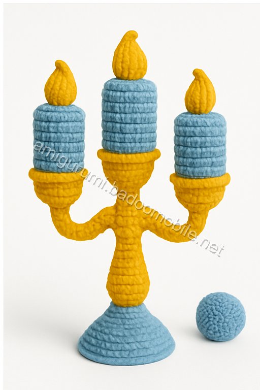 Amigurumi Candelabra Free Pattern