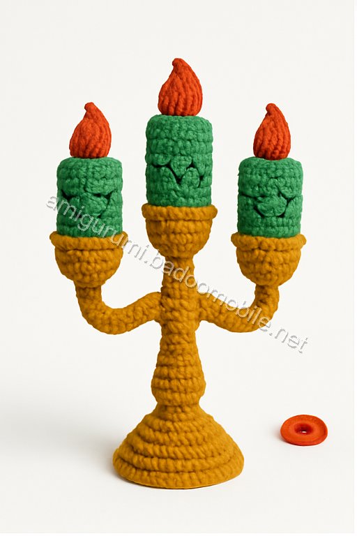 Amigurumi Candelabra Free Pattern