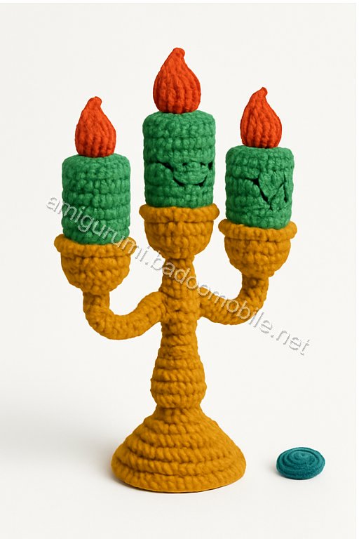 Amigurumi Candelabra Free Pattern