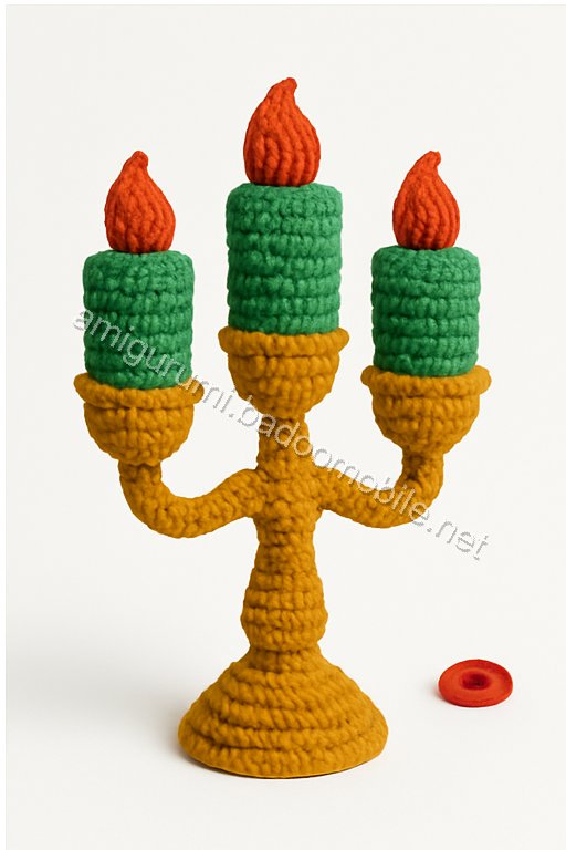 Amigurumi Candelabra Free Pattern