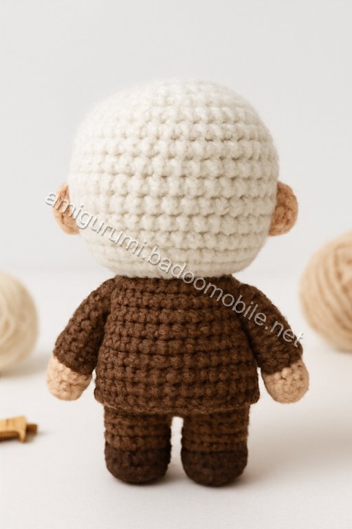Amigurumi Carl Fredricksen Free Pattern
