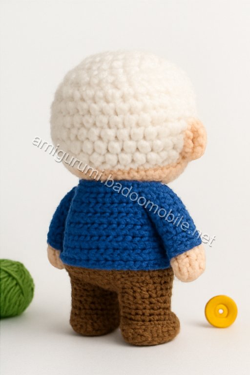Amigurumi Carl Fredricksen Free Pattern