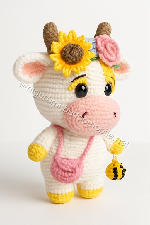 Amigurumi Meadow Cow Free Pattern
