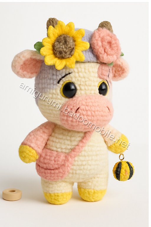 Amigurumi Meadow Cow Free Pattern