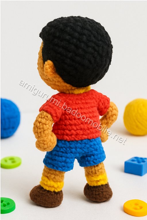 Amigurumi Cristiano Ronaldo Free Pattern