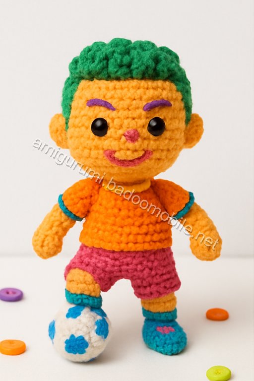 Amigurumi Cristiano Ronaldo Free Pattern