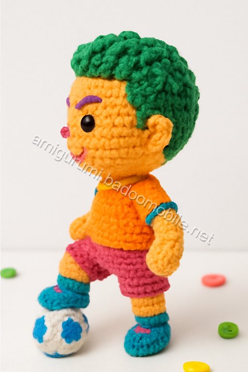 Amigurumi Cristiano Ronaldo Free Pattern