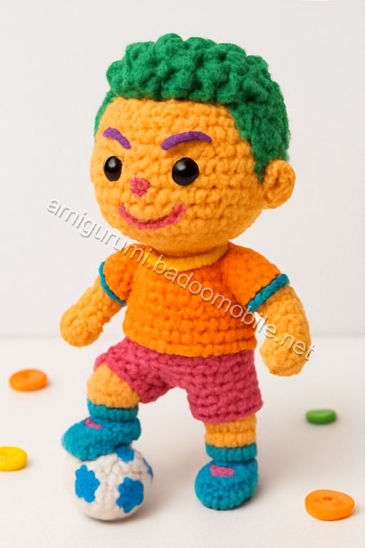 Amigurumi Cristiano Ronaldo Free Pattern