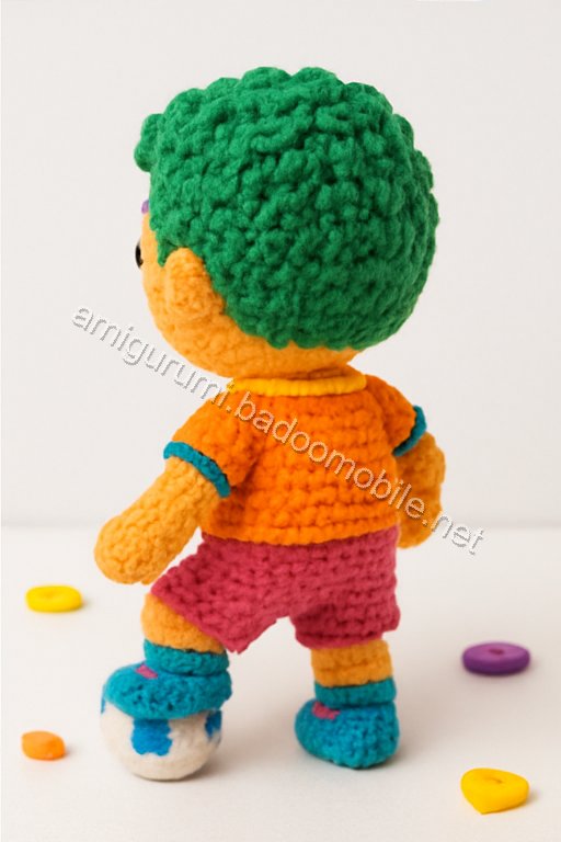 Amigurumi Cristiano Ronaldo Free Pattern