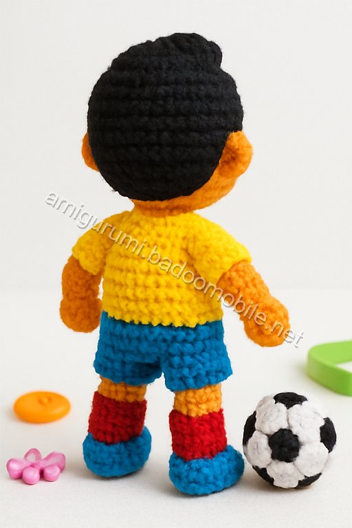 Amigurumi Cristiano Ronaldo Free Pattern