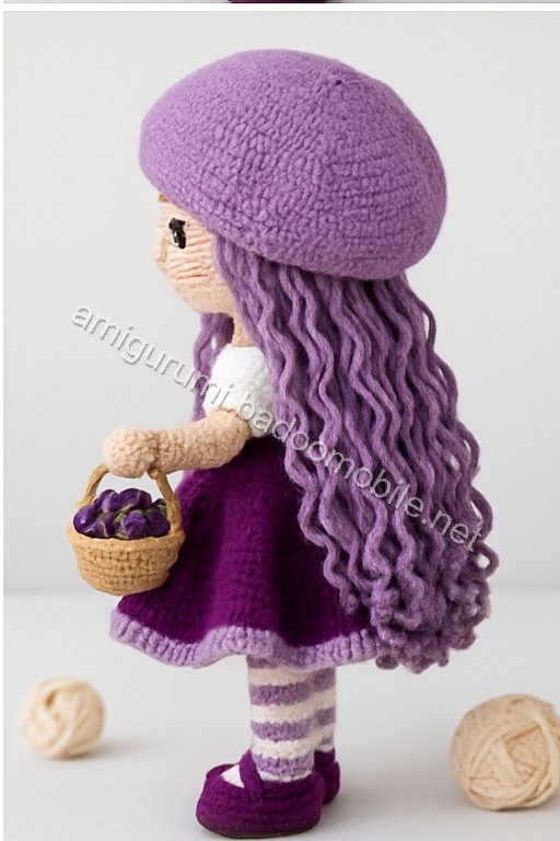 Amigurumi Gigi The Grape Vineyard Doll Free Pattern