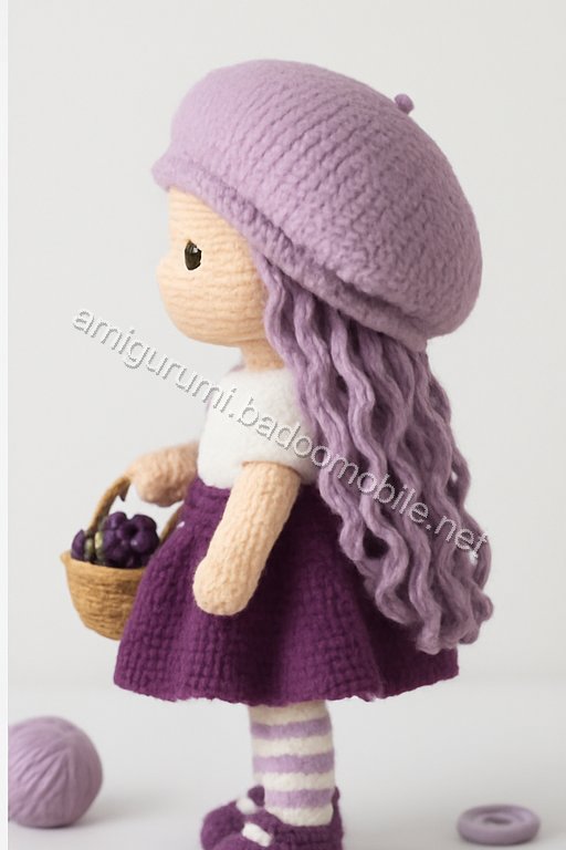 Amigurumi Gigi The Grape Vineyard Doll Free Pattern