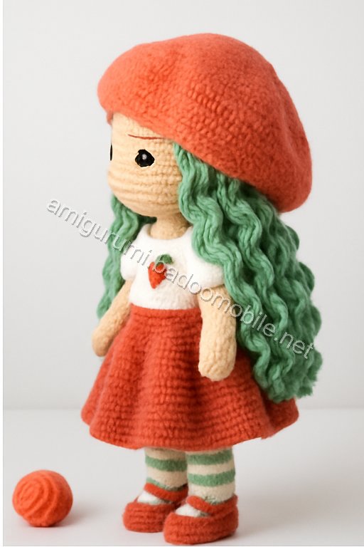 Amigurumi Gigi The Grape Vineyard Doll Free Pattern