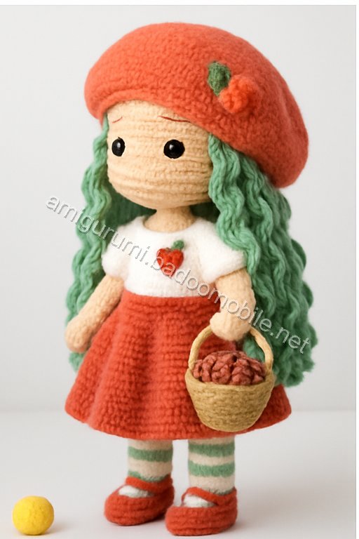 Amigurumi Gigi The Grape Vineyard Doll Free Pattern