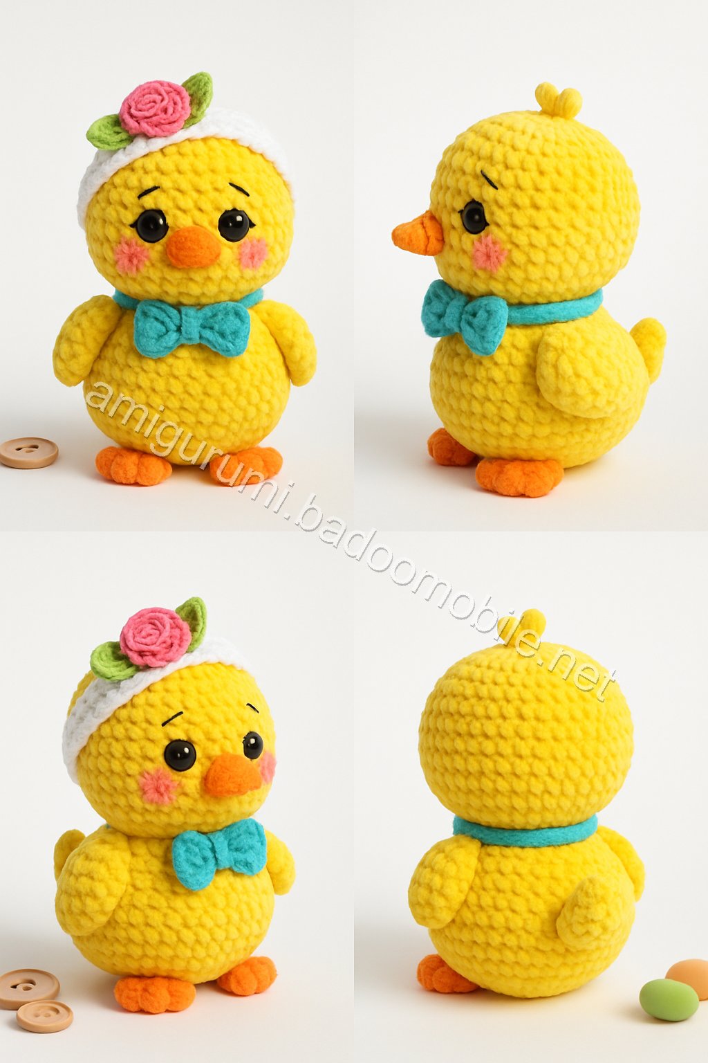 Amigurumi Duckling Free Pattern