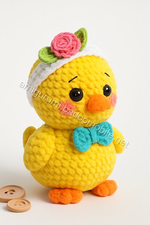 Amigurumi Duckling Free Pattern