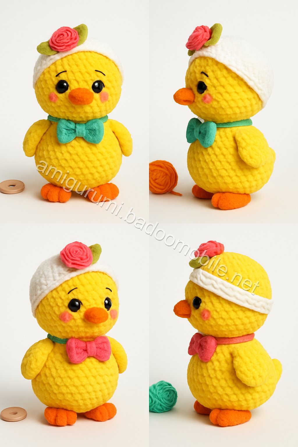 Amigurumi Duckling Free Pattern