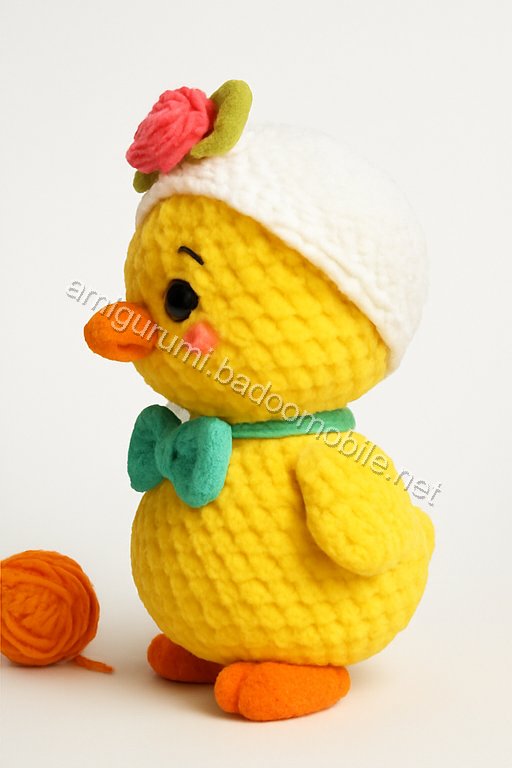 Amigurumi Duckling Free Pattern