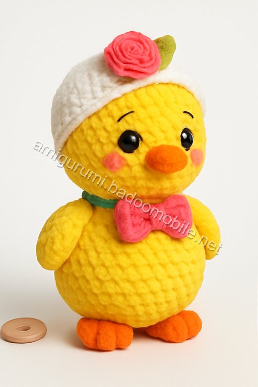 Amigurumi Duckling Free Pattern